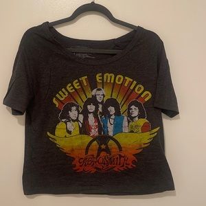 Livenation Aerosmith boxy tee